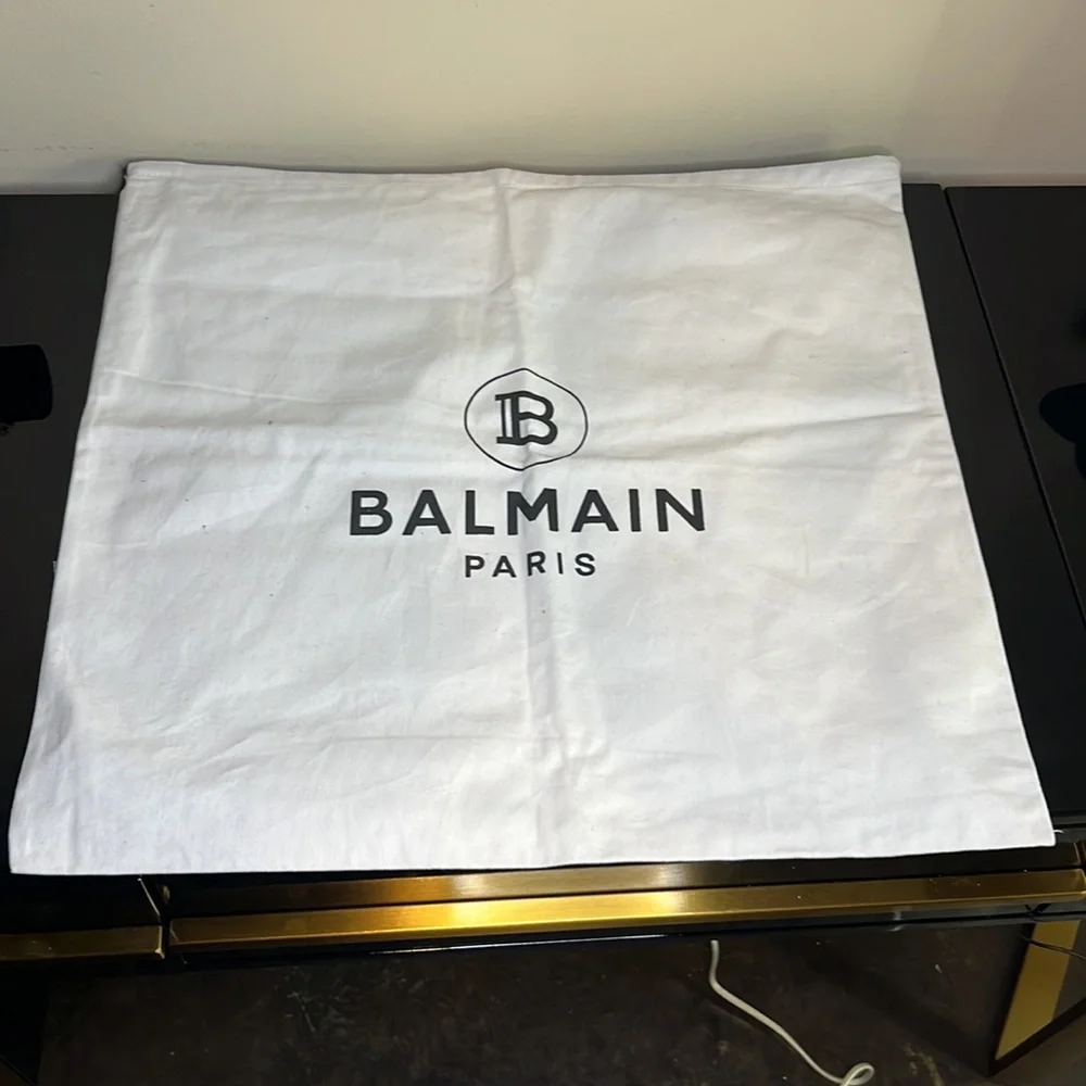 Balmain Monogram Fold-over Backpack - Picture 4 of 4